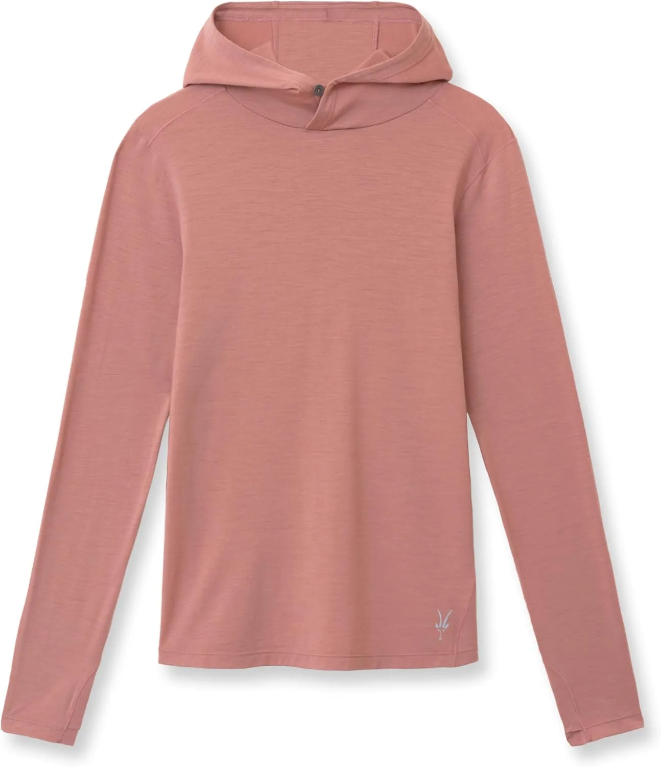IBEX Merino Wool Women's Springbok Sun Hoodie with UPF 35  Protection | Breathable & Quick-Dry Outdoor Shirt with Thumbholes