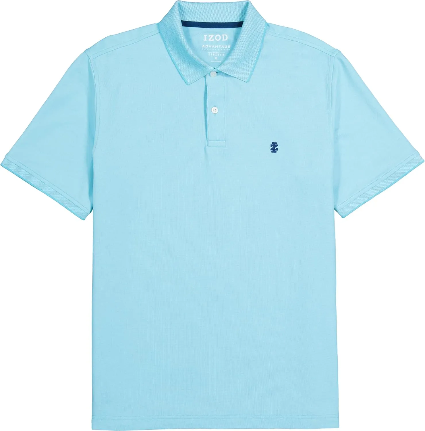 IZOD Men's Advantage Performance Short Sleeve Polo Shirt