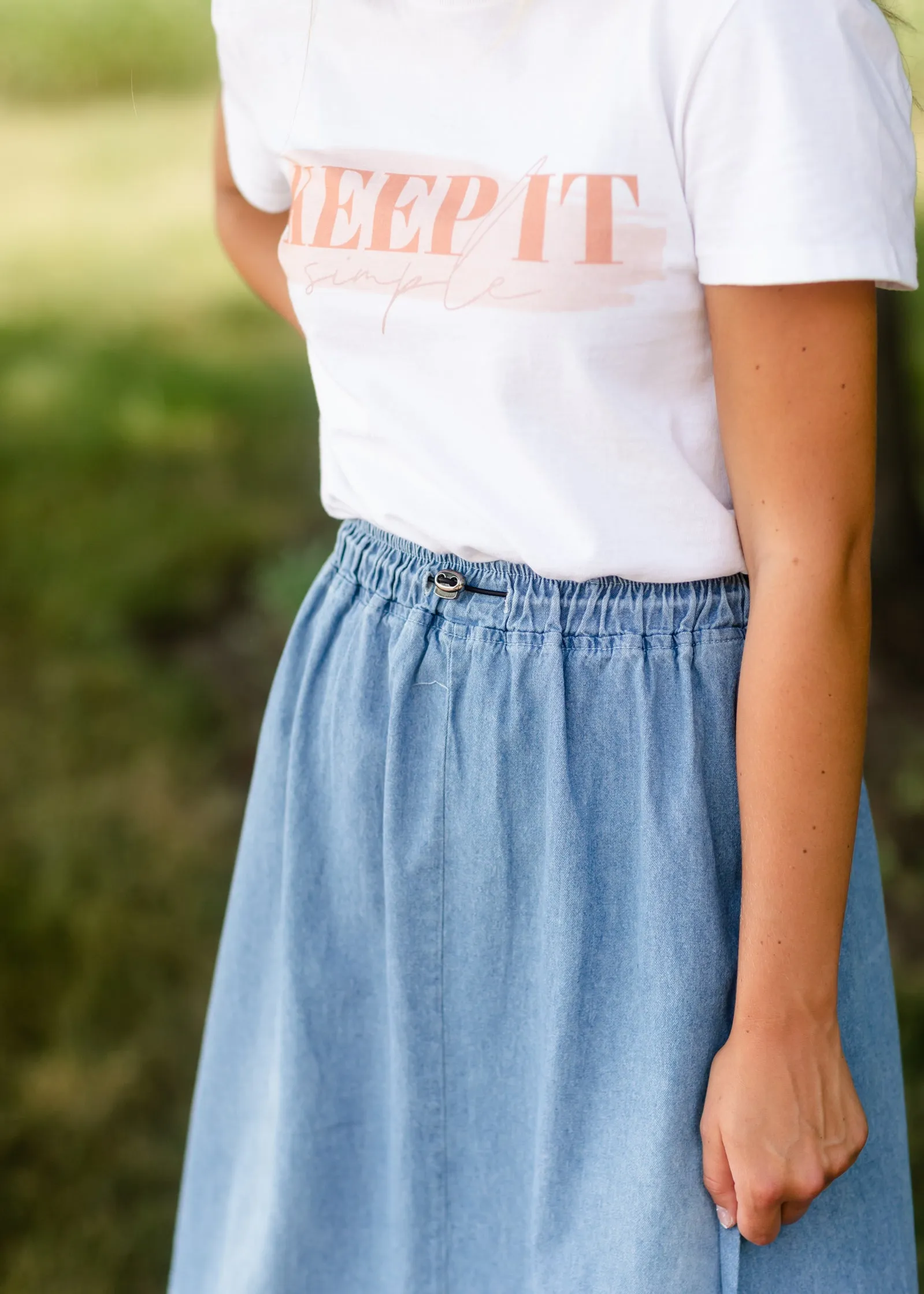 Keep It Simple Graphic Tee - FINAL SALE