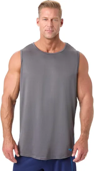 KingSize Men's Big & Tall Performance Tank Undershirt 2-Pack