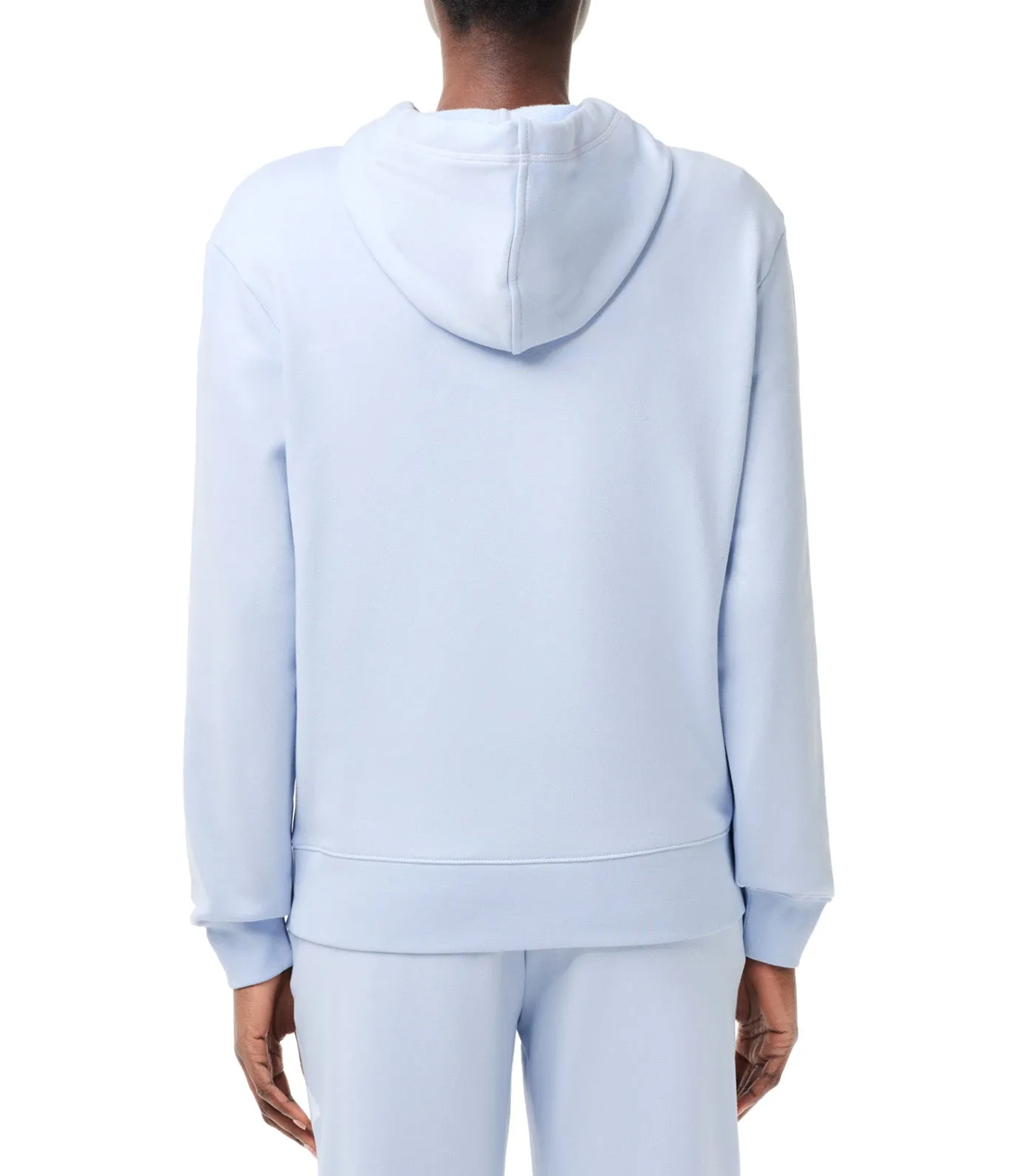 Lacoste Print Jogger Hoodie Phoenix Blue
