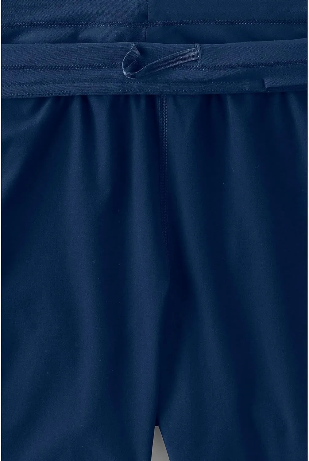 Lands' End Women's Curvy Fit 5" Quick Dry Board Shorts Swim Shorts with Panty