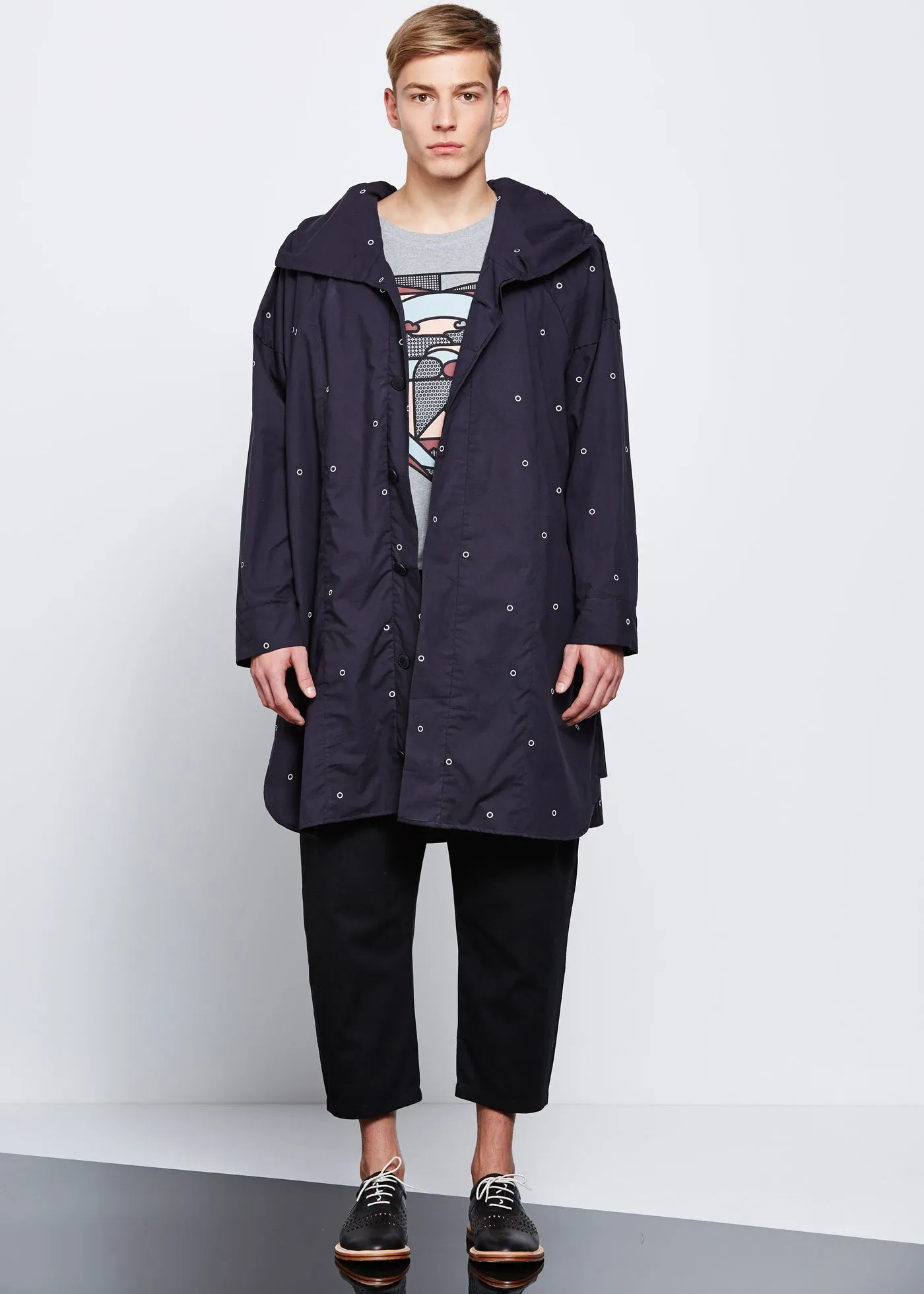 Long Hours Anorak - Black