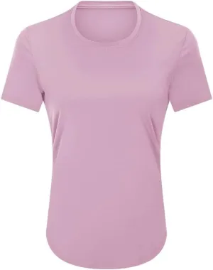 Looleafy Women's Running Shirts Quick Dry Short Sleeve Athletic Workout Tops V Neck Moisture Wicking Tops Women