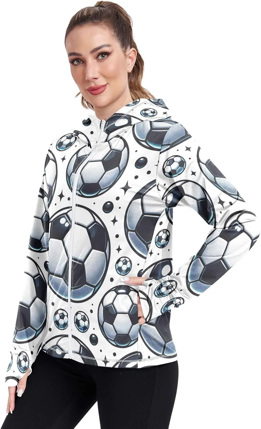 Lotus Womens UPF Hoodie UPF 50  UV Sun Protection Clothing Women's Hoodie Rash Guard