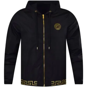 MEN HIGH QUALITY WOOLEN FLEECE BLACK EXCLUSIVE FULL SLEEVES HOODED SWEATSHIRT FOR MEN'S & BOY'S