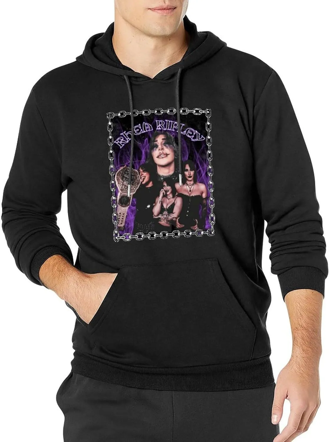 Men Women Hoodies Oversized Sweatshirts Casual Cotton Hooded Long Sleeve Tops Graphic Clothing