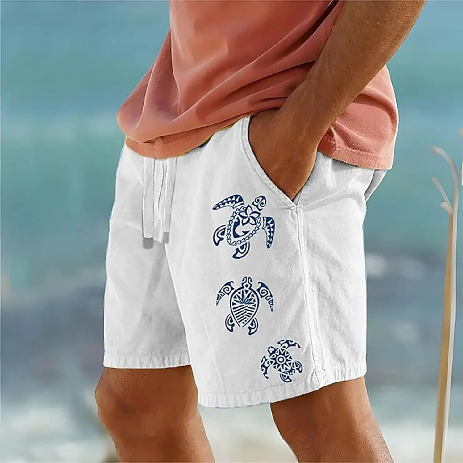 Men's Cargo Shorts Summer Shorts Cotton Men's Solid and and Men's Pants Casual Shorts Active Wear Mens Mens Jean