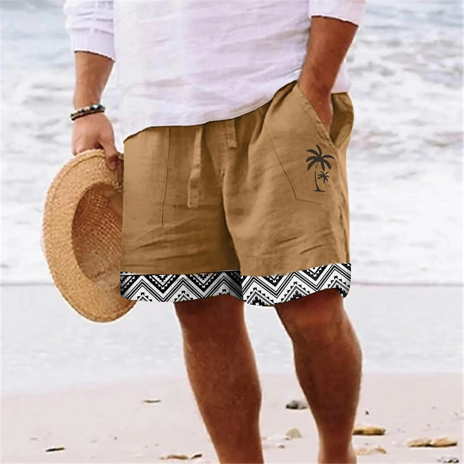 Men's Cargo Shorts Summer Shorts Cotton Men's Solid and and Men's Pants Casual Shorts Active Wear Mens Mens Jean
