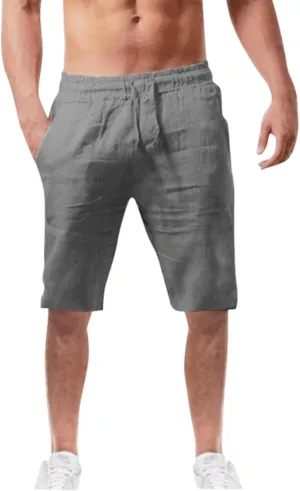 Men's Cargo Shorts Summer Shorts Cotton Men's Solid and and Men's Pants Casual Shorts Active Wear Mens Mens Jean