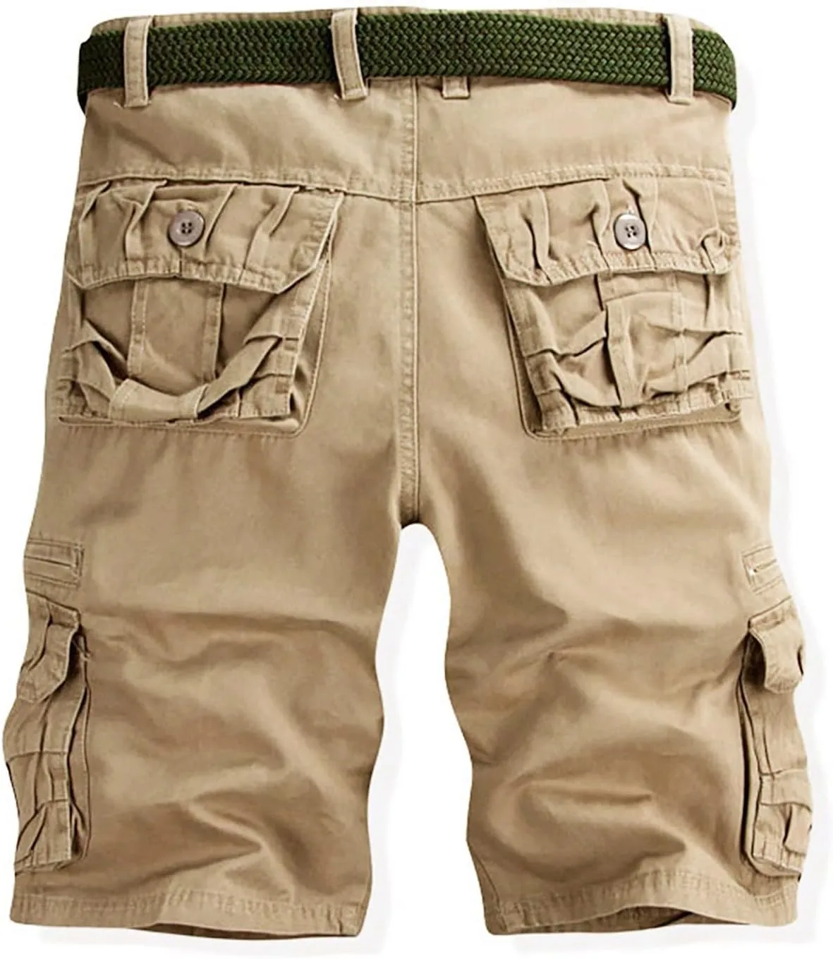 Mens Casual Outdoors Cargo Shorts Summer Shorts Loose Straight Athletic Joggers Overalls Hiking Joggers with Pockets