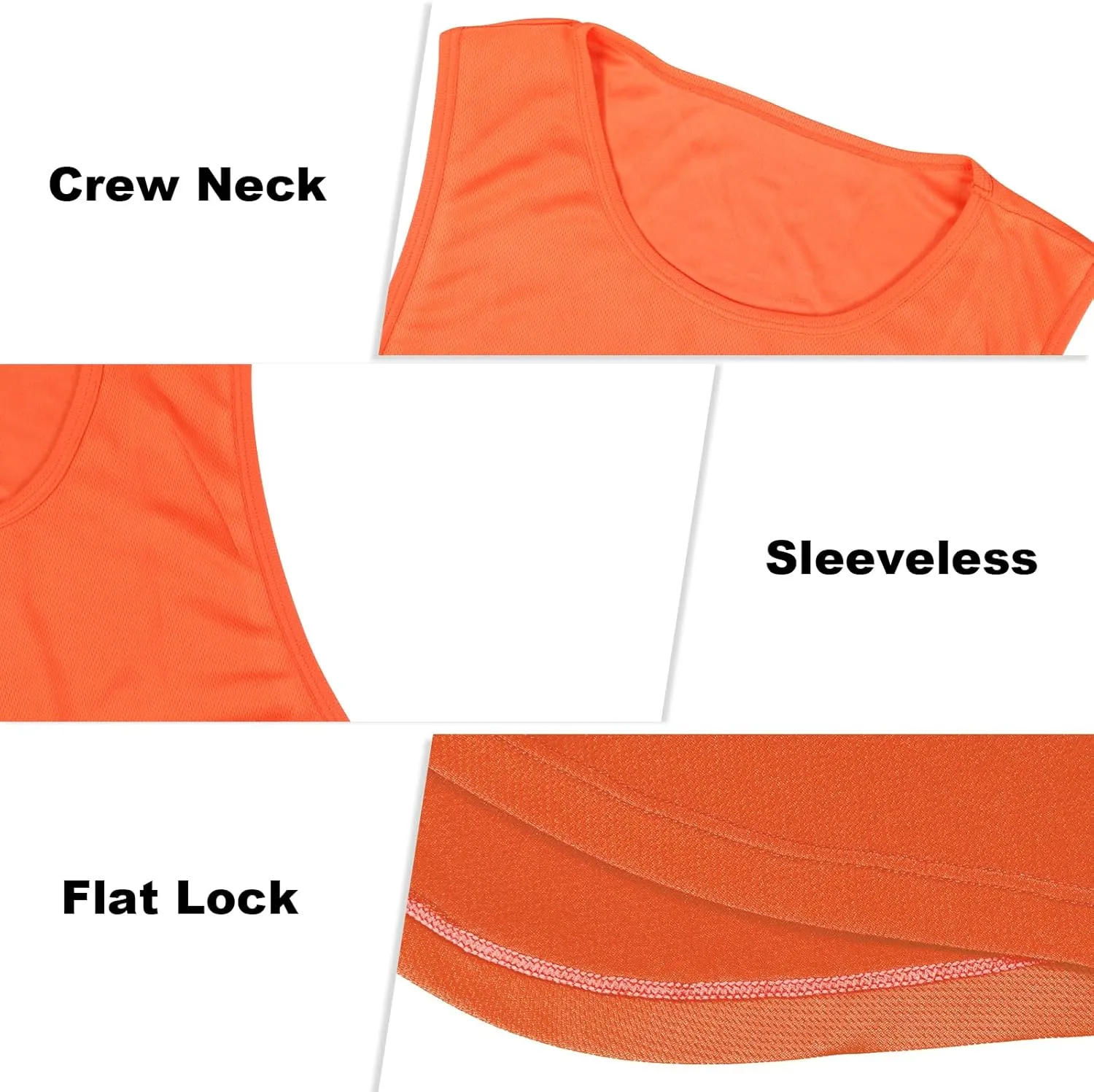 Mens Mesh Workout Tank Tops Muscle Sleeveless Fitness Tee Shirts Summer Dry Fit Gym Training T-Shirt Athletic Cloth