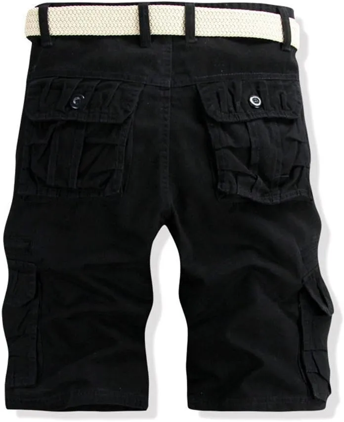 Men's Pants Casual Sports Pants Comfortable Cargo Shorts with Pockets Outdoor Fashion Five-Point Shorts