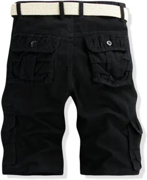 Men's Pants Casual Sports Pants Comfortable Cargo Shorts with Pockets Outdoor Fashion Five-Point Shorts