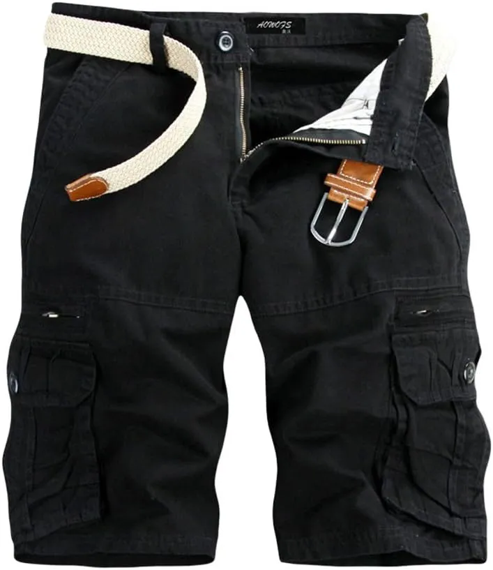 Men's Pants Casual Sports Pants Comfortable Cargo Shorts with Pockets Outdoor Fashion Five-Point Shorts
