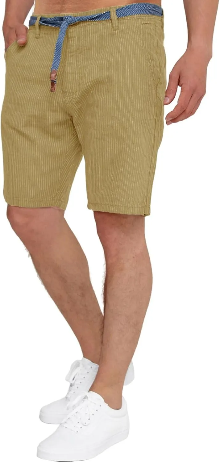 Mens Slim Fit Shorts Casual Chino Shorts Elastic Waist Workout Running Jogging Beach Sweat Shorts Sleep Shorts Pants