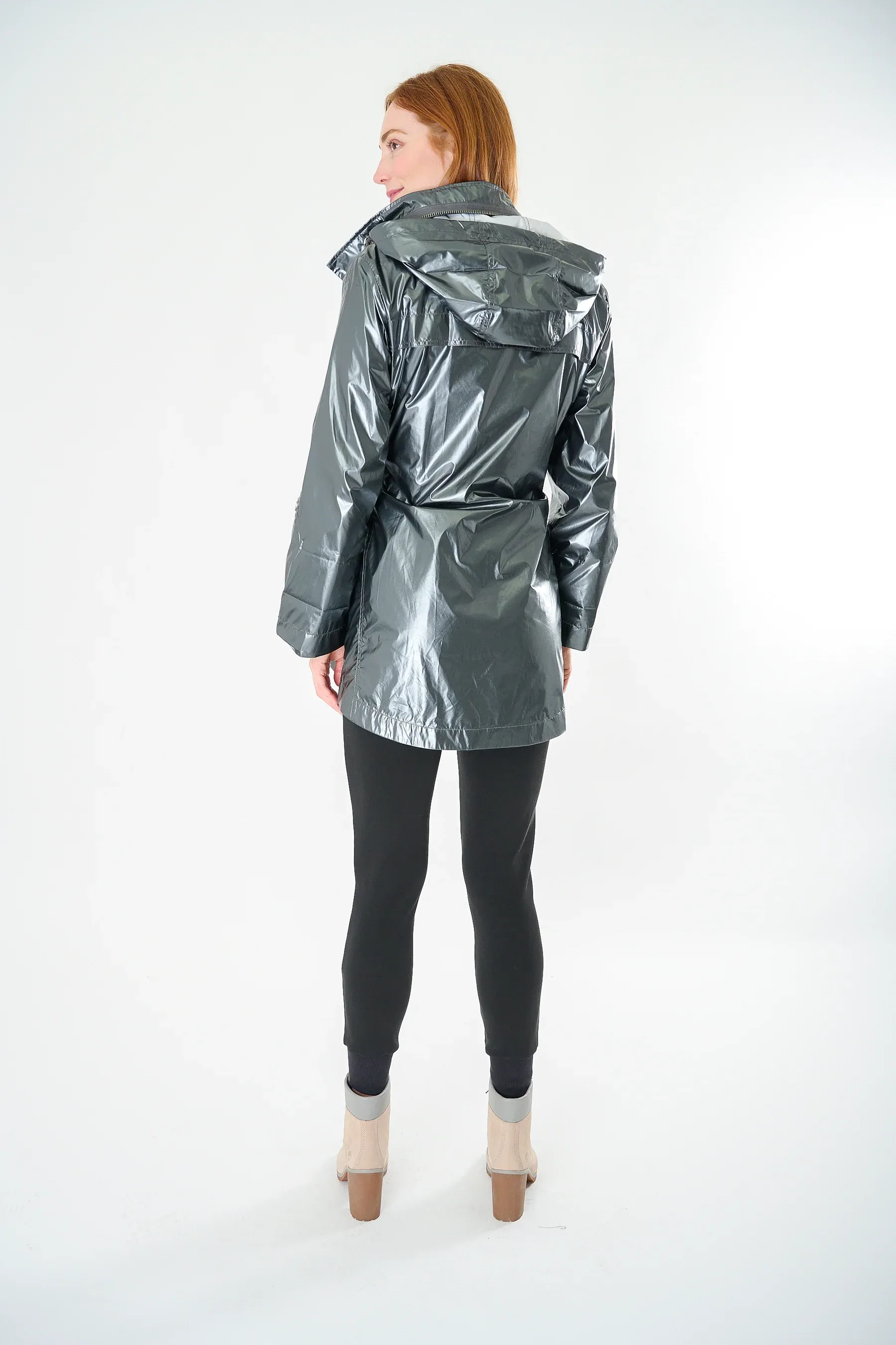 Metallic Rain Jacket