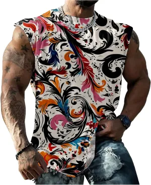 Mexico Gym Shirts Men Graphic Tank Top Mens Sleeveless Quick Dry Cool Crew Neck 3D Design Workout Funny Tee