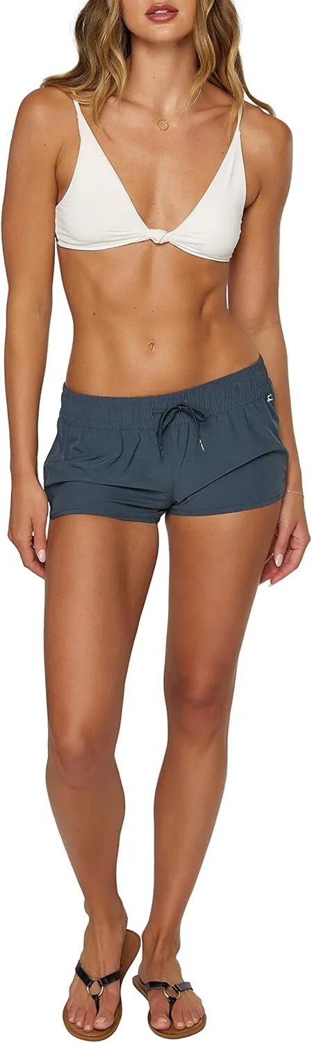 O'NEILL Women's 2 Inch Boardshorts - Stretchy Swim Shorts for Women-Beach Shorts for Swimming and Surfing