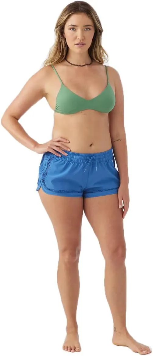 O'NEILL Women's 2 Inch Boardshorts - Stretchy Swim Shorts for Women-Beach Shorts for Swimming and Surfing
