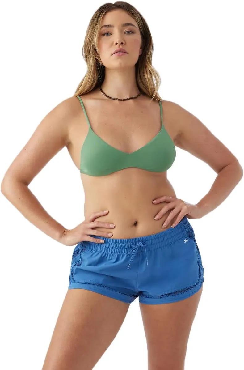 O'NEILL Women's 2 Inch Boardshorts - Stretchy Swim Shorts for Women-Beach Shorts for Swimming and Surfing