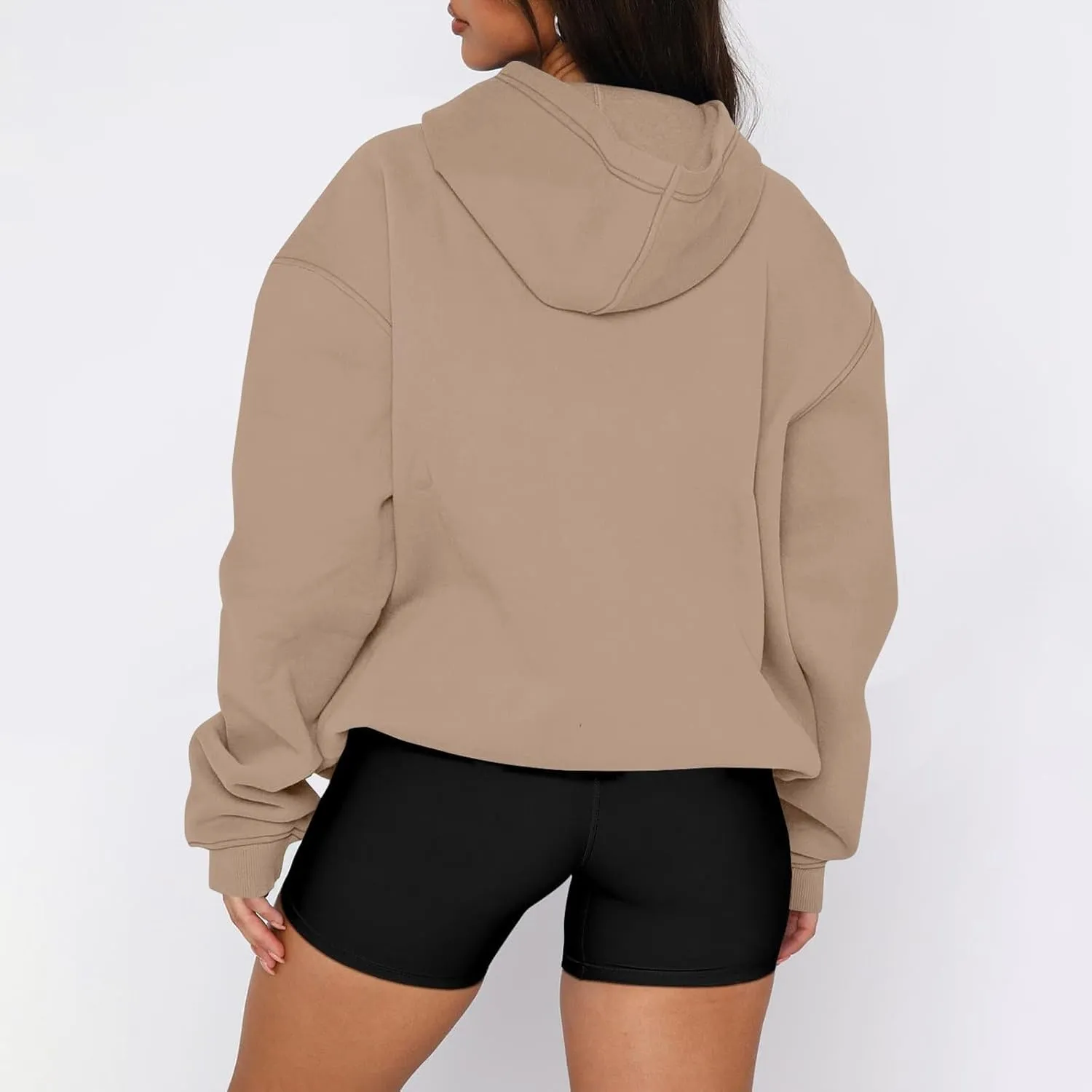 Oversized Hoodies for Women Comfy Fleece Hooded Sweatshirt Long Sleeve Sweater Pullover Hoodie with Pocket Fall Outfits