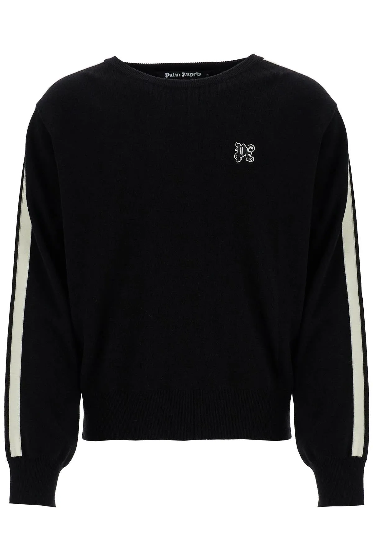 Palm Angels Track Band Pullover Sweater With