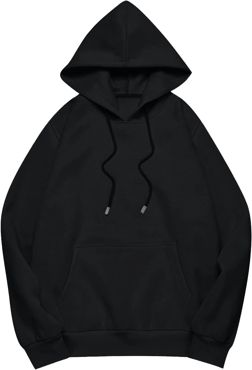 Plus Size Hoodie for Women Drop Shoulder Fleece Oversized Sweatshirts Baggy Pullover Tops Warm Winter Coat w/Pockets