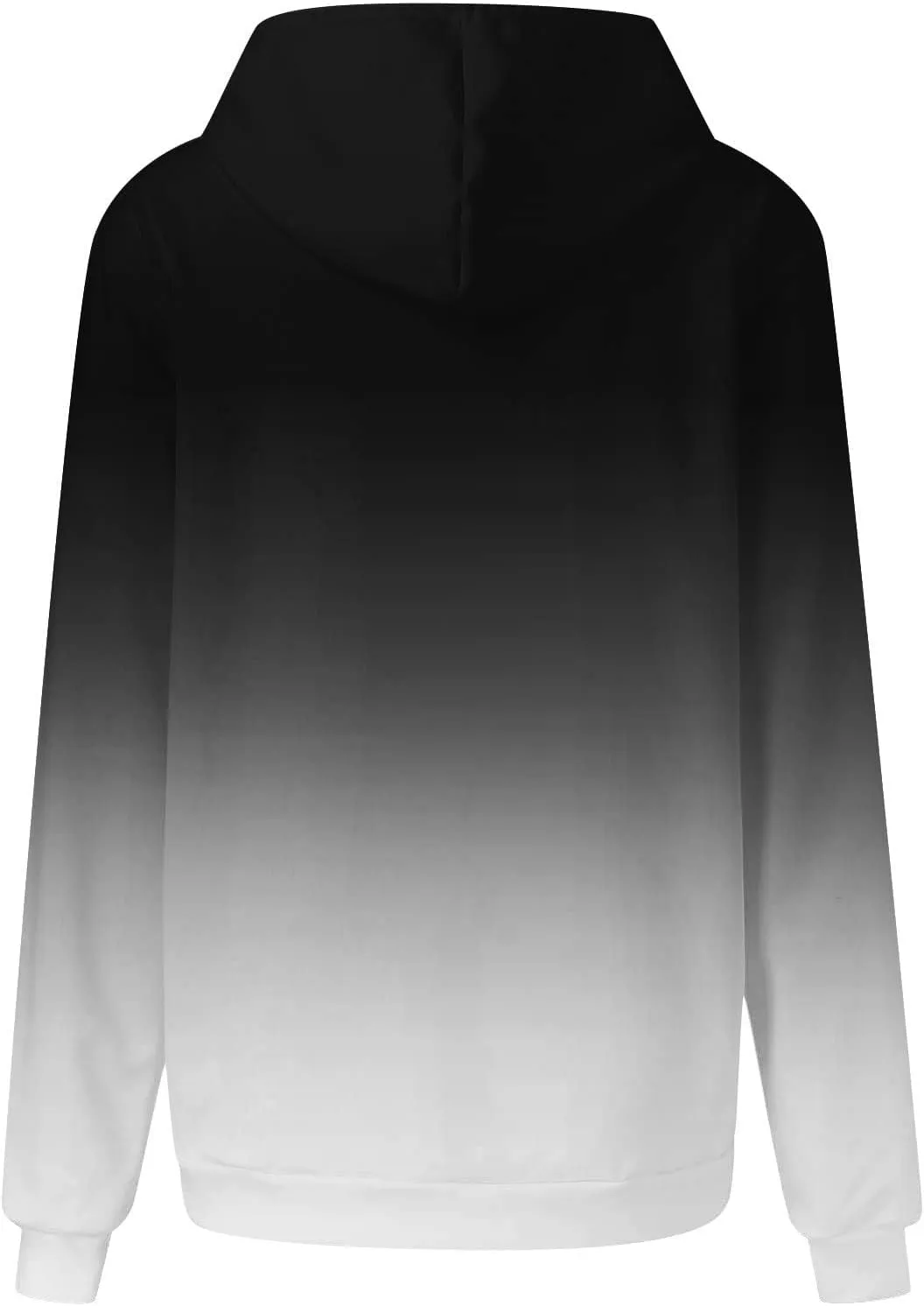 SHAOBGE Oversized Sweatshirt For Women Fall Fashion Long Sleeve Gradient Pullover Casual Loose Graphic Hoodies Y2K Tops