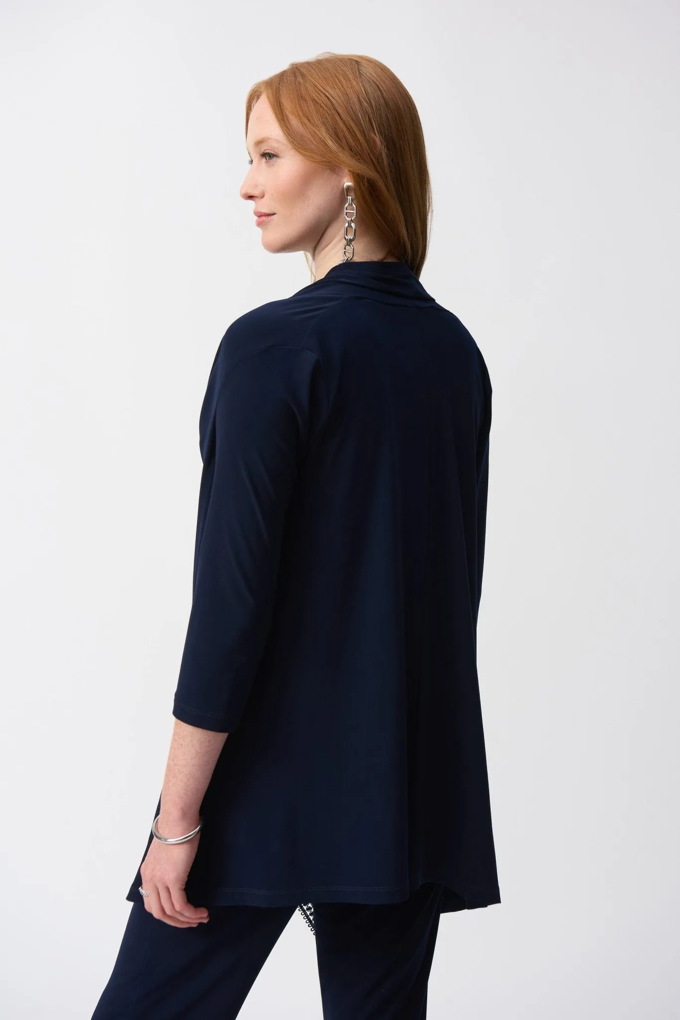 Silky Knit Flared Cover-Up Twinset