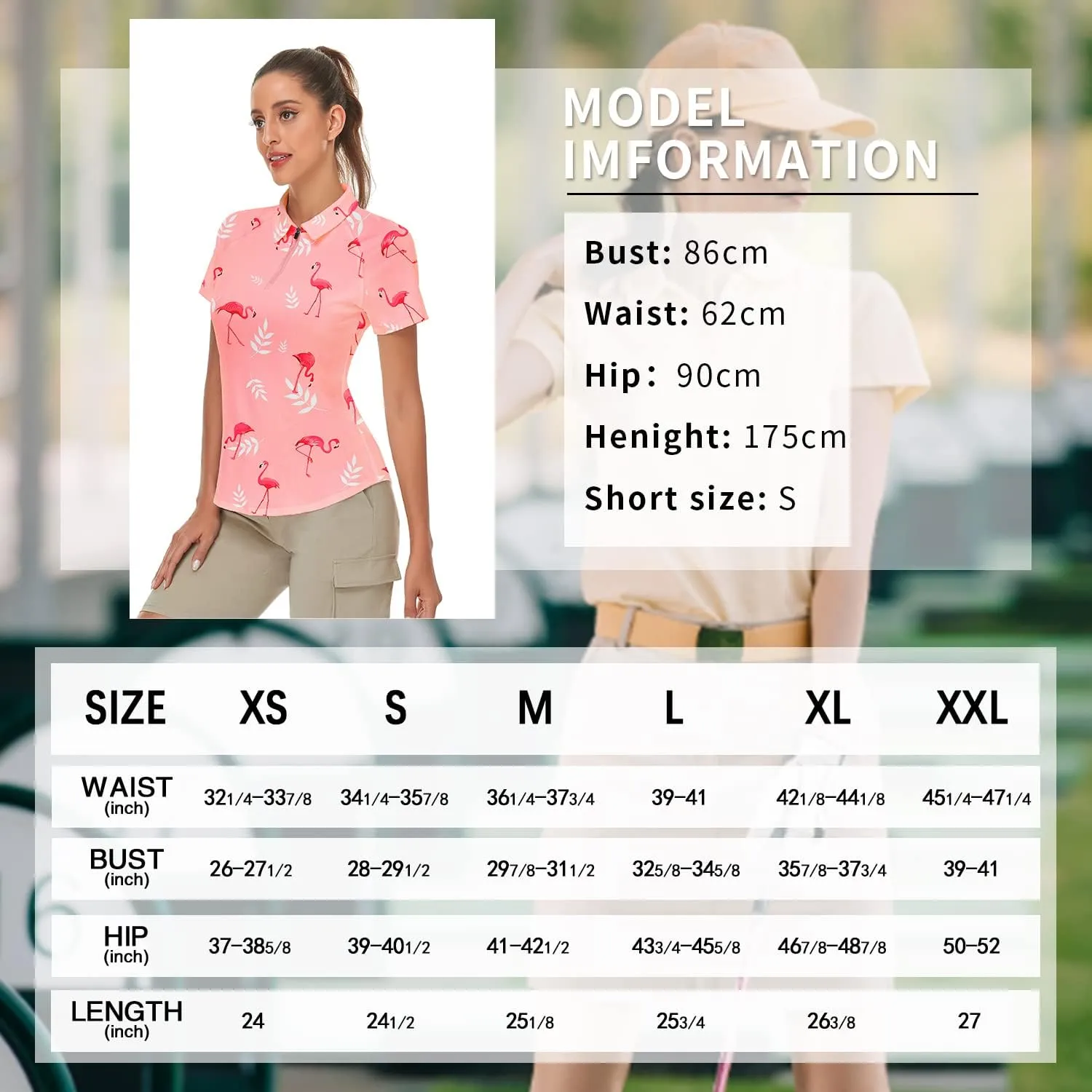 Soneven Women's Long Sleeve Golf Polo Shirts Moisture Wicking Quick Dry Half-Zip Pullover Athletic Workout Striped Tops
