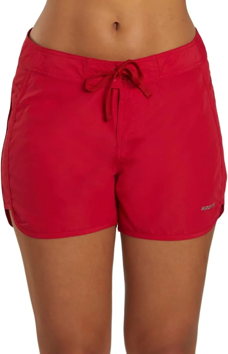 Sporti Womens Board Shorts - Swimming Shorts for Girl - Quick Dry Bathing Suit Bottom for Women