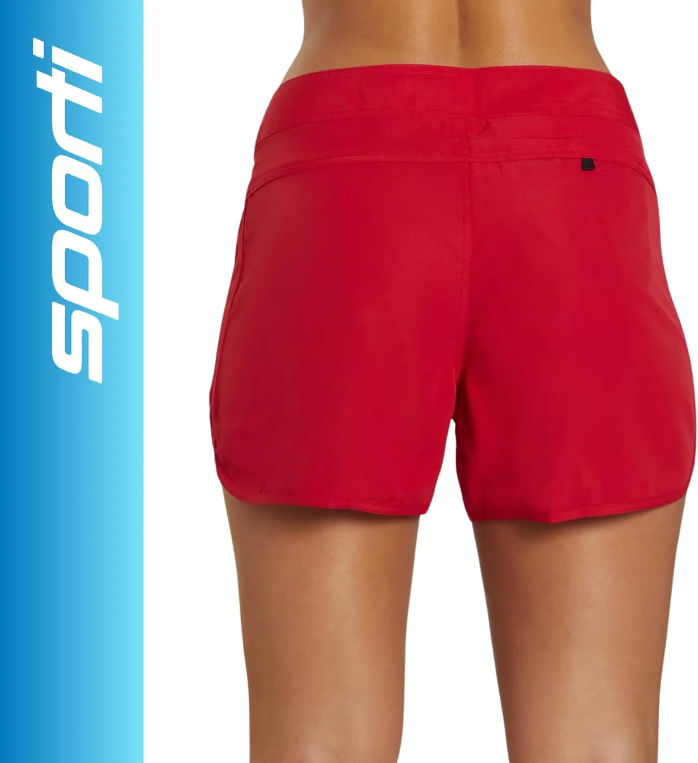 Sporti Womens Board Shorts - Swimming Shorts for Girl - Quick Dry Bathing Suit Bottom for Women