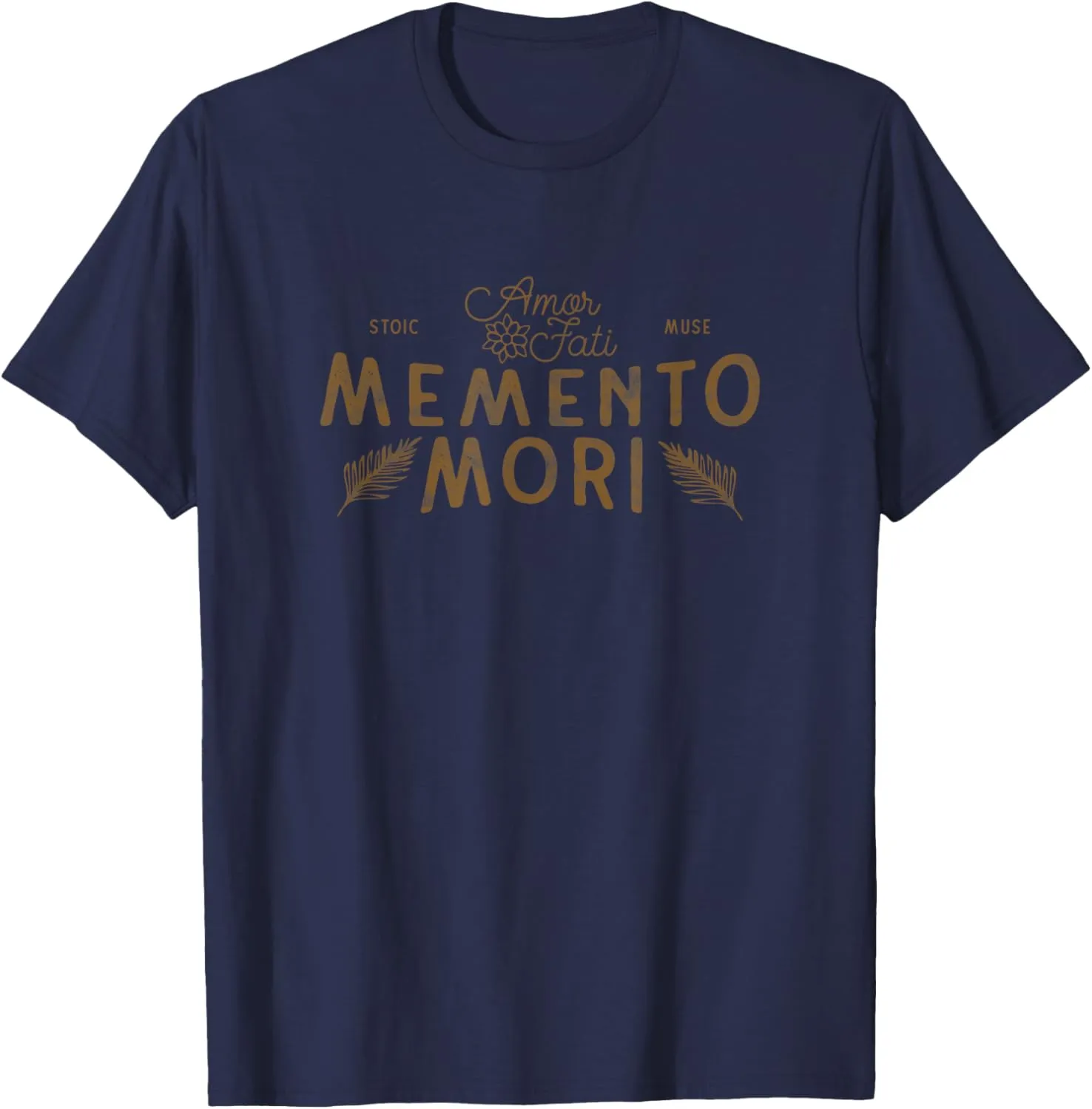 Stoic Quote | Amor Fati | Burnt Orange T-Shirt