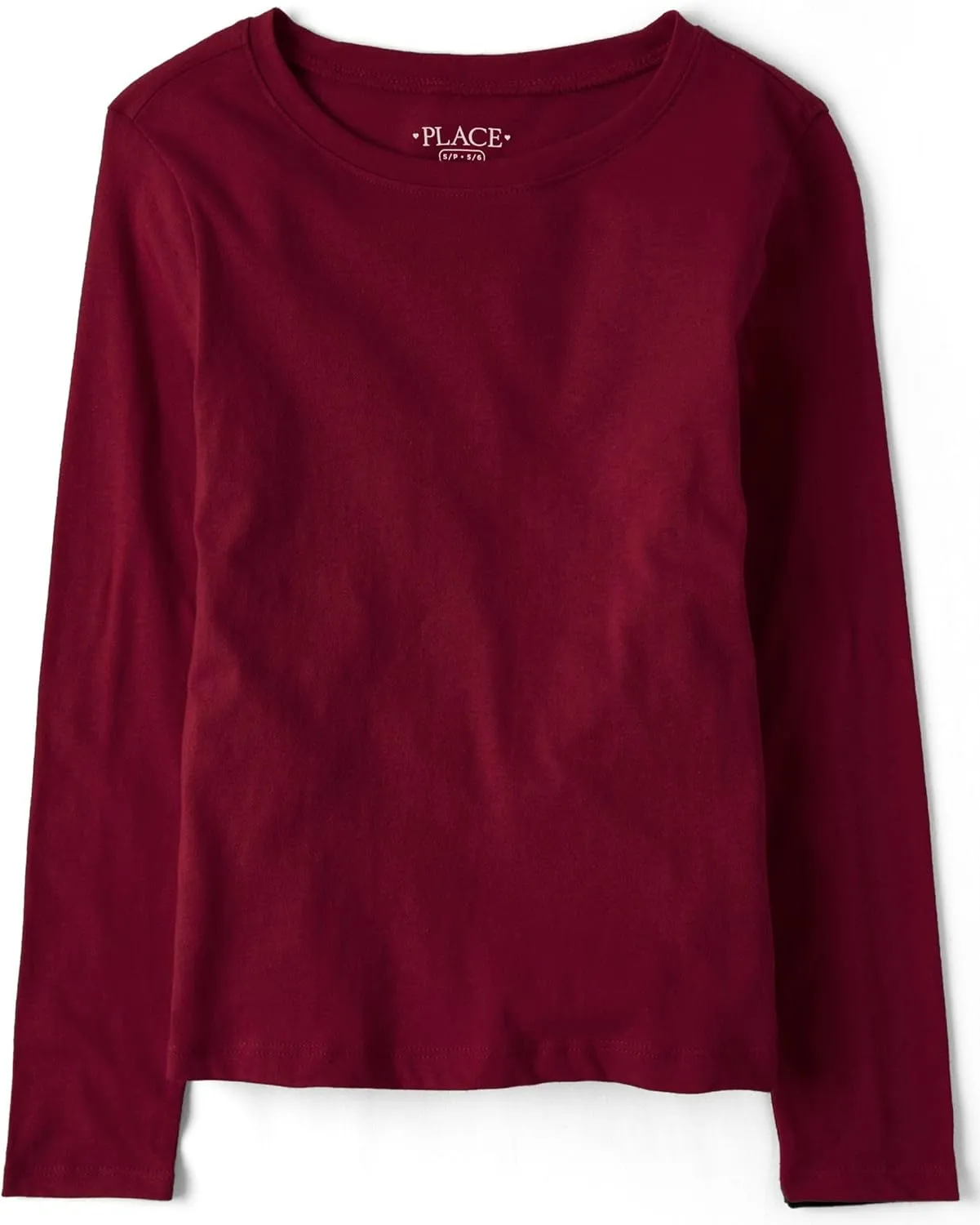 The Children's Place girls Long Sleeve Basic Layering T shirt 2 Pack