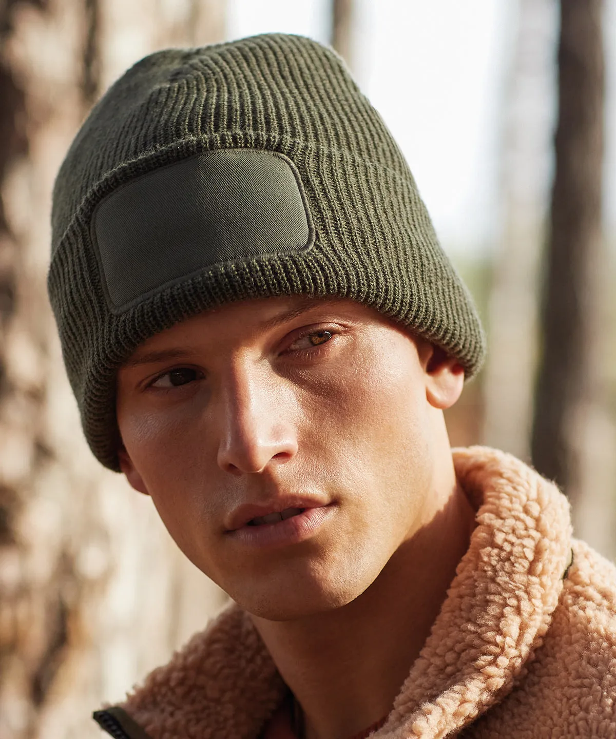 Thinsulate patch beanie | French Navy