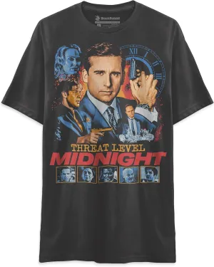 Threat Level Midnight Retro Spy Movie Inspired Unisex Classic T-Shirt