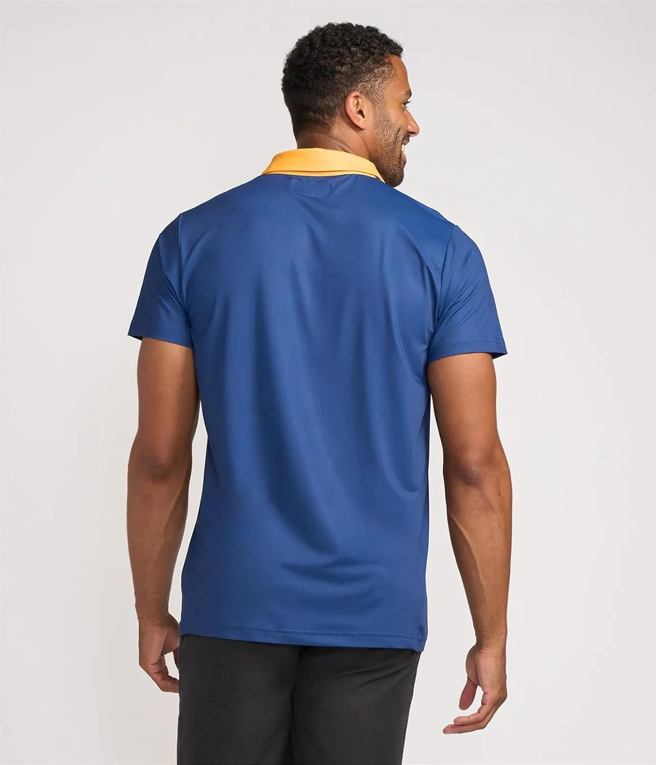 Tipsy Elves Men's Athletic Fit Golf Polo Shirt - Performance Golf Shirt for Men w/ 4-Way Stretch Moisture Wicking Fabric