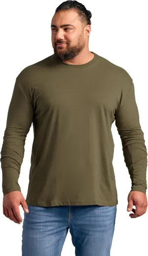 True Classic Mens Long Sleeve Tee Shirts - Classic Henley & Crew Neck Long Sleeve T Shirt - Regular and Tall Thermal Shirts