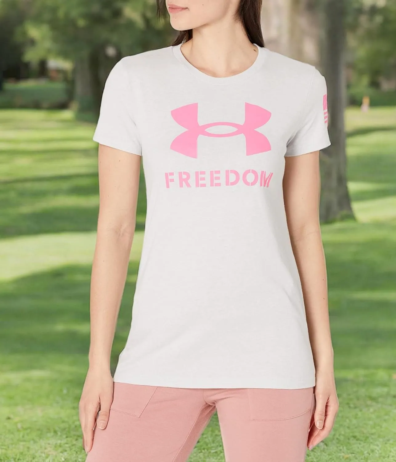 Under Armour Women's New Freedom Logo T-Shirt
