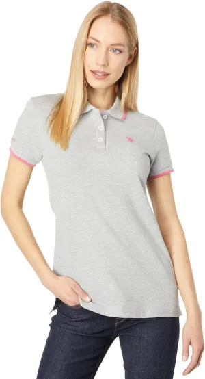 U.S. Polo Assn. Women's Classic Stretch Pique Polo Shirt