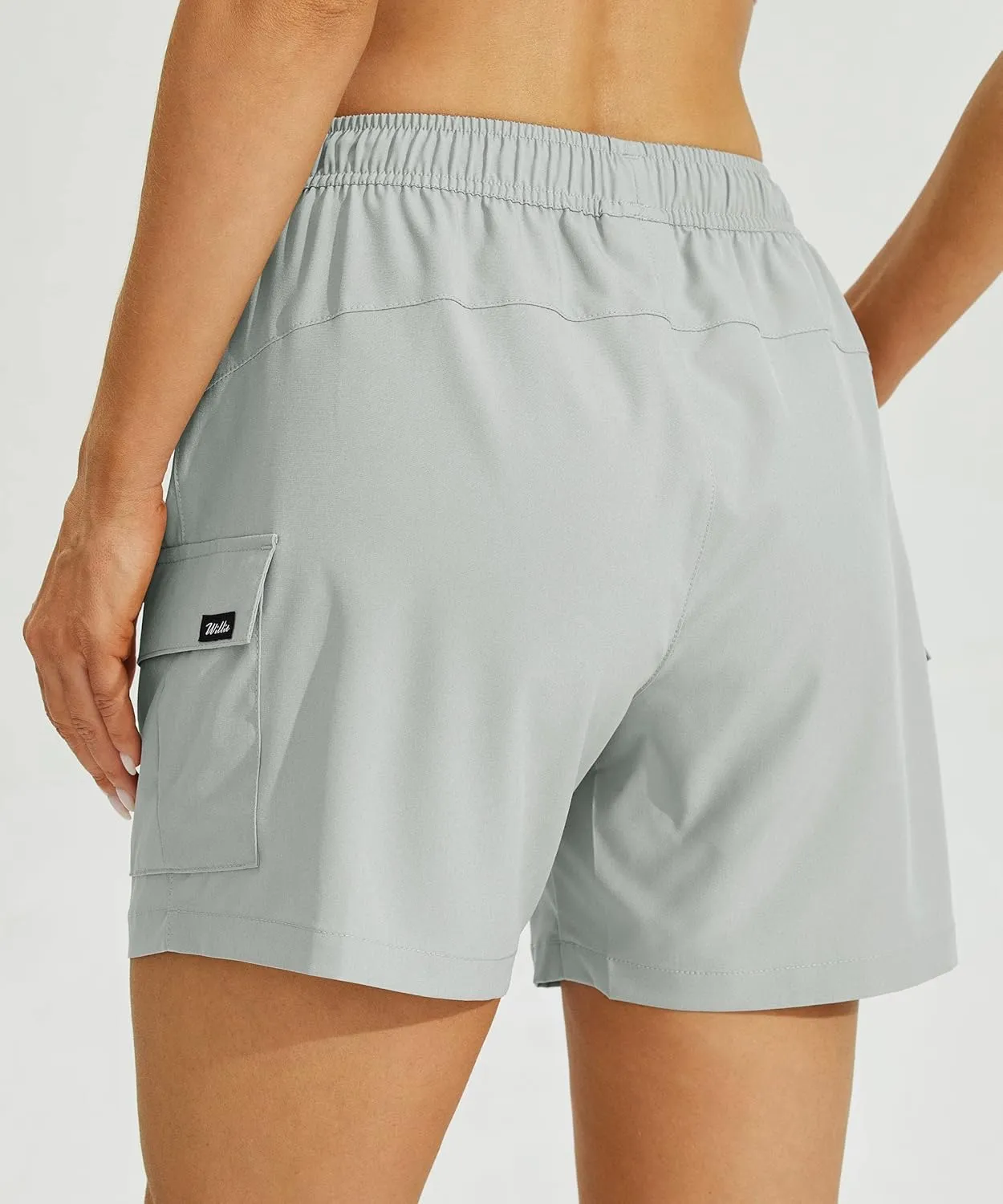 Willit Women's Shorts Hiking Cargo Quick Dry Golf Active Athletic Shorts 7" Lightweight Summer with Pockets