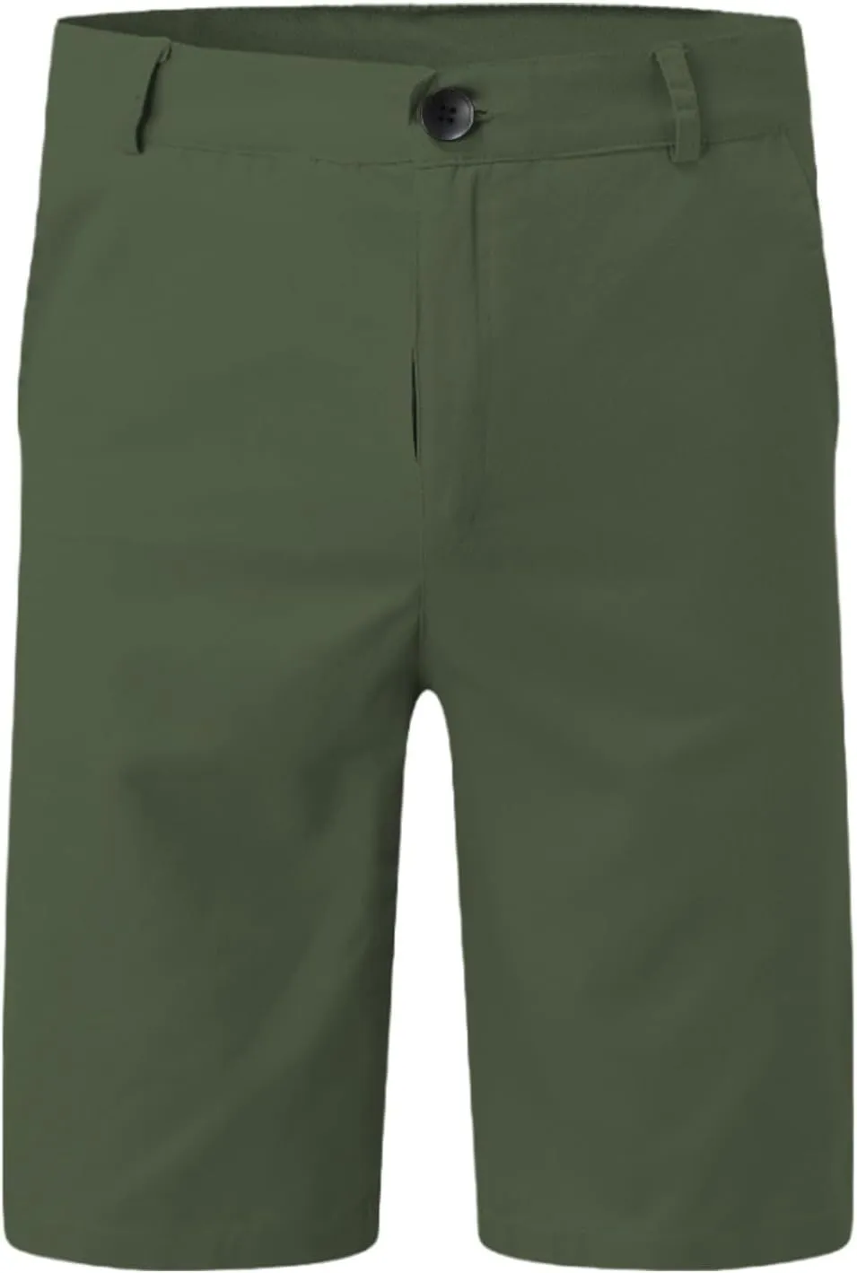 ZYXTIM Mens Chinos Skinny Flat Front Golf Shorts Zipper Casual Work Dress Shorts Slim Fit Quick Dry Summer Beach Shorts Pants